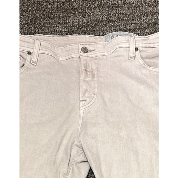 Adriano Goldschmied AG-ED Denim Mens Size 40R Light Grey See Details - Picture 11 of 11